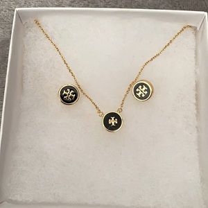 Tory Burch Stud Earrings and Necklace